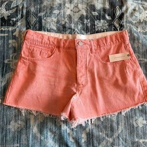 Pilcro Coral Cutoff Shorts